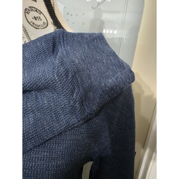 Men's Thermal Henley Shirt Long Sleeves By George Size XS/XCH Item #0142 - Picture 4 of 9